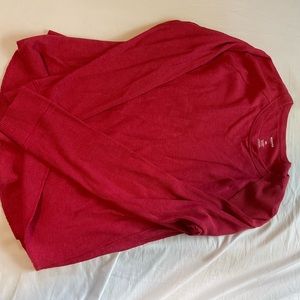 Sonoma Red Waffle Long Sleeve Size XL, Never worn